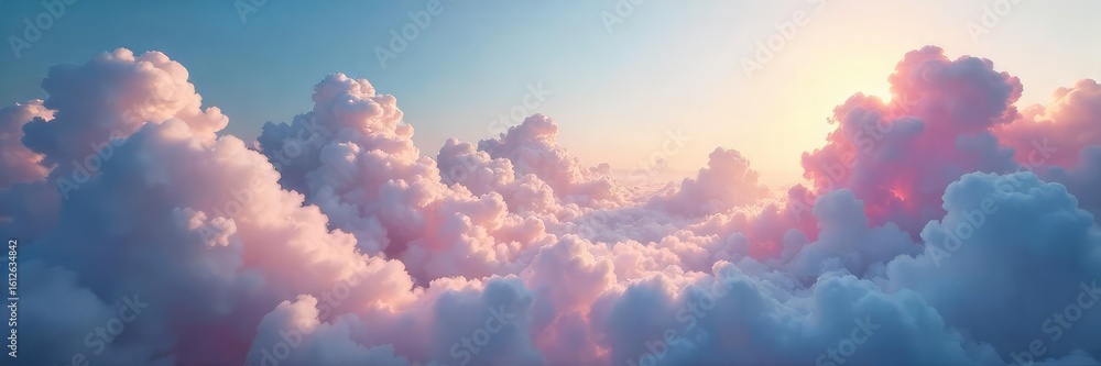 Canvas Prints ethereal wisps of cloud steam rise and swirl, creating a captivating ethereal scene perfect for back