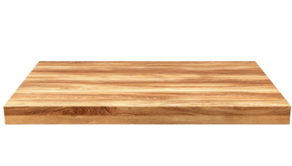 Rectangular wooden cutting board