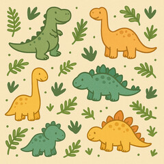 seamless pattern with animals