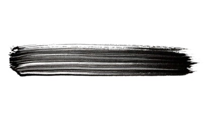 black highlight rough brush, grunge texture design element