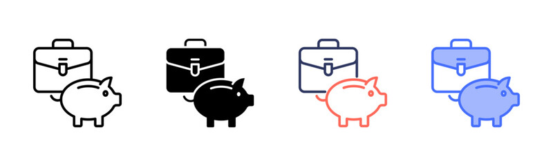 Saving icon set multiple style collection