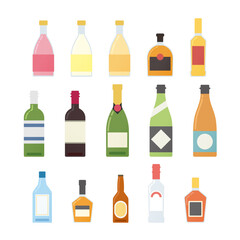 お酒のイラストセット