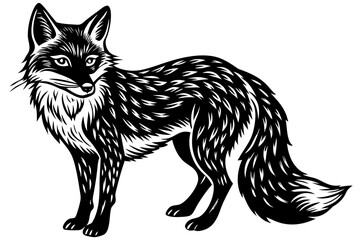 fox vector illustration