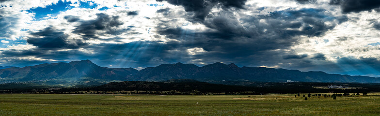 Obraz premium Photographing Rocky Mountains of Colorado.
