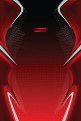 Abstract design red background illustration