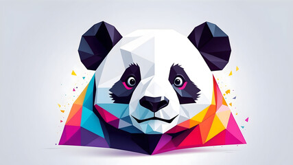 Panda Illustration, Panda Vector Art