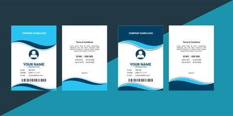 Business ID Card Design Template