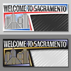 Vector layout for Sacramento