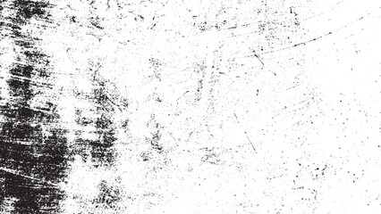Distressed Black White Grunge Texture Abstract Overlay Background