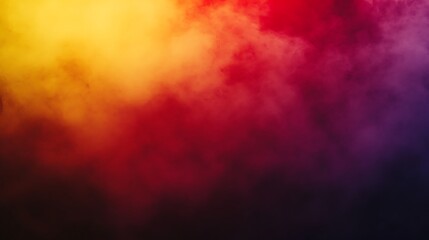 Colorful abstract sky background with vibrant clouds and sunset tones