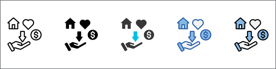 Necessity Icon Pack Multistyle Illustration