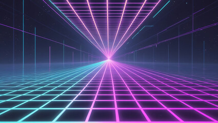 abstract purple background with lines