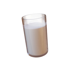milk 3d icon