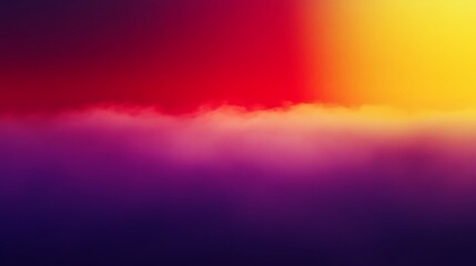 Colorful abstract sky background with vibrant clouds and sunset tones