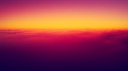 Colorful abstract sky background with vibrant clouds and sunset tones