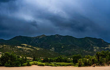 Great sand dunes national Park and preserve, Colorado