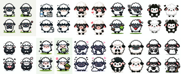 Cute and adorable sheep