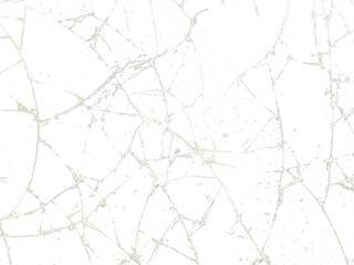 abstract transparent background of cracked glass
