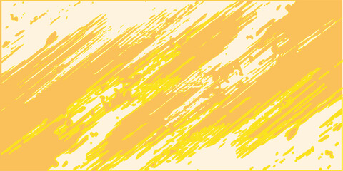 yellow and orange grunge texture on isolated background.