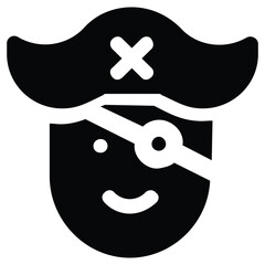 Pirate Icon Illustration