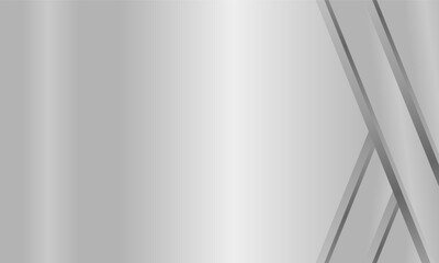 Metallic background with layered diagonal lines and modern aesthetic silver design
