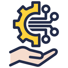 Digital Transformation Icon