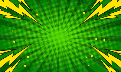 Abstract Background Comic Style Vector New
