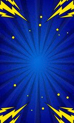 Abstract Background Comic Style Vector New