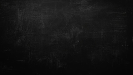 Dark black textured concrete wall background. Black grunge wall background. Vector illustration.