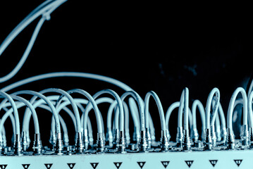 Abstract,close up of Mainboard Electronic computer background.(Big data)network internet cable , Server internet	