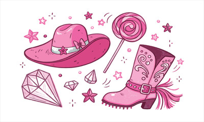 pink shoes and a shoe