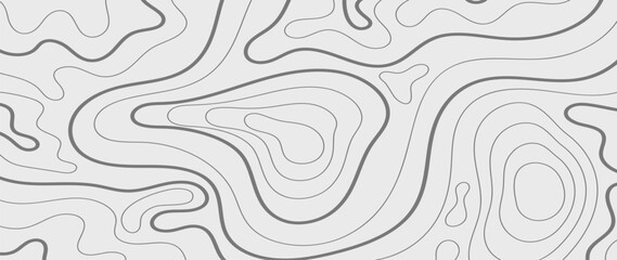 Minimal Abstract Topographic Map Background with Soft Gray Contour Lines on White Surface for Clean Elegant Design, Modern Branding, Website Layouts, and Professional Presentations