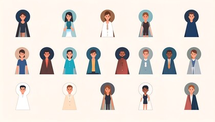 People peeking through keyholes (1)