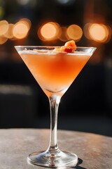 Tropical Orange Sunset Cocktail