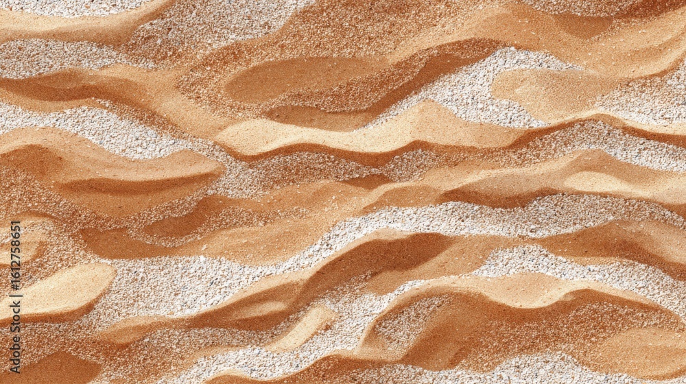 Poster rolling sand dunes display intricate patterns shaped by the wind under the warm glow of evening ligh