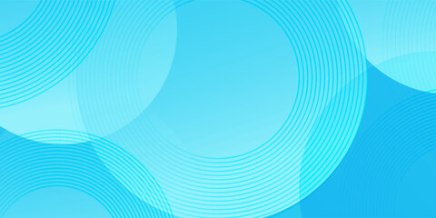 Abstract round blue background. Vector illustration