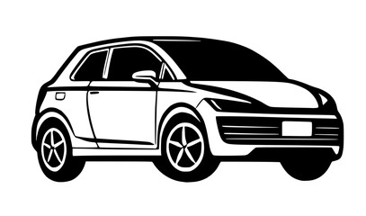 car icon. outline illustration of car icon for web
