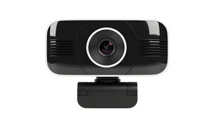 High quality webcam for streaming video conferencing and online meetings with clear image and audio capture on transparent background