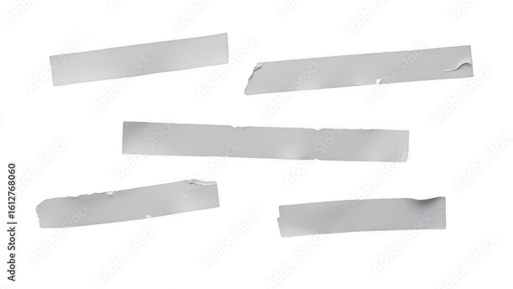 Poster tape strips: simple image of multiple tape strips.