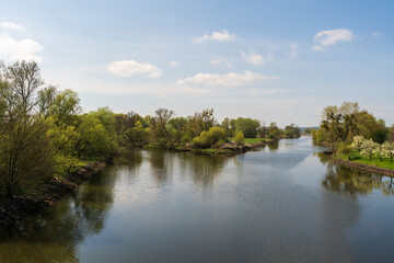 Lower Oder Valley National Park in Brandenburg, Germany