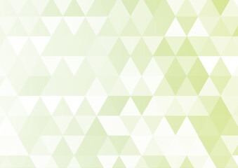 幾何学模様のかわいい背景　緑