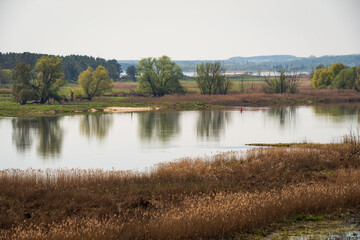 Lower Oder Valley National Park in Brandenburg, Germany