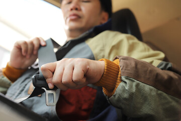 Wearing a seat belt is an important factor in reducing the severity of an accident