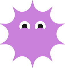 Cartoon Colorful Emotion Shape Element