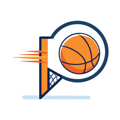 basketball ball vector