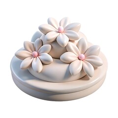 Frangipani flowers in a bowl showing tropical beauty and relaxation