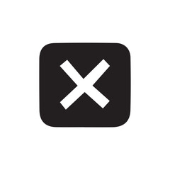 Fototapeta premium cross icon vector illustration