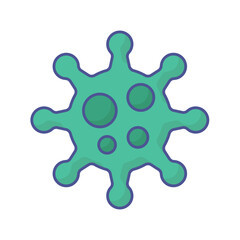 Bacteria Vector Icon which can easily modify or edit