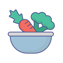 Food nutritionist vector icon which can easily edit or modify