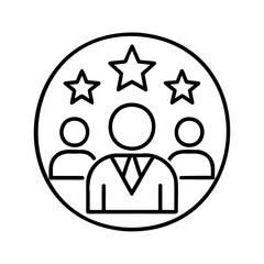 Team stars achievement recognition success